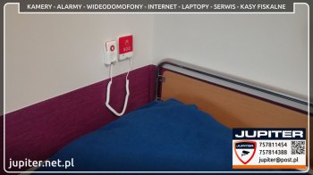 Szpitalny system przywoławczy na oddziale w szpitalu w Janowicach Wielkich, Monitoring, Kontrola dostępu