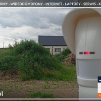 System alarmowy z czujkami zewnętrznymi OPAL i kamery TIANDY