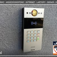 Montaż systemu alarmowego, Monitoringu, Unifi, Home Assistant, Akuvox w domu jednorodzinnym.