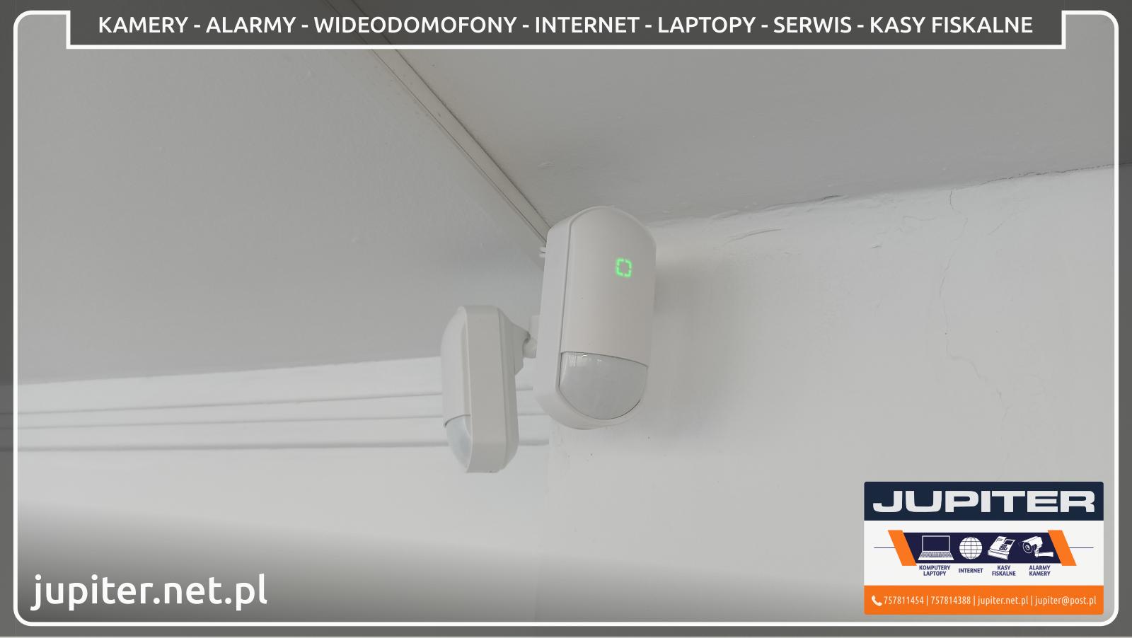 Instalacja nowoczesnego systemu alarmowego w sklepie medycznym w Lubaniu