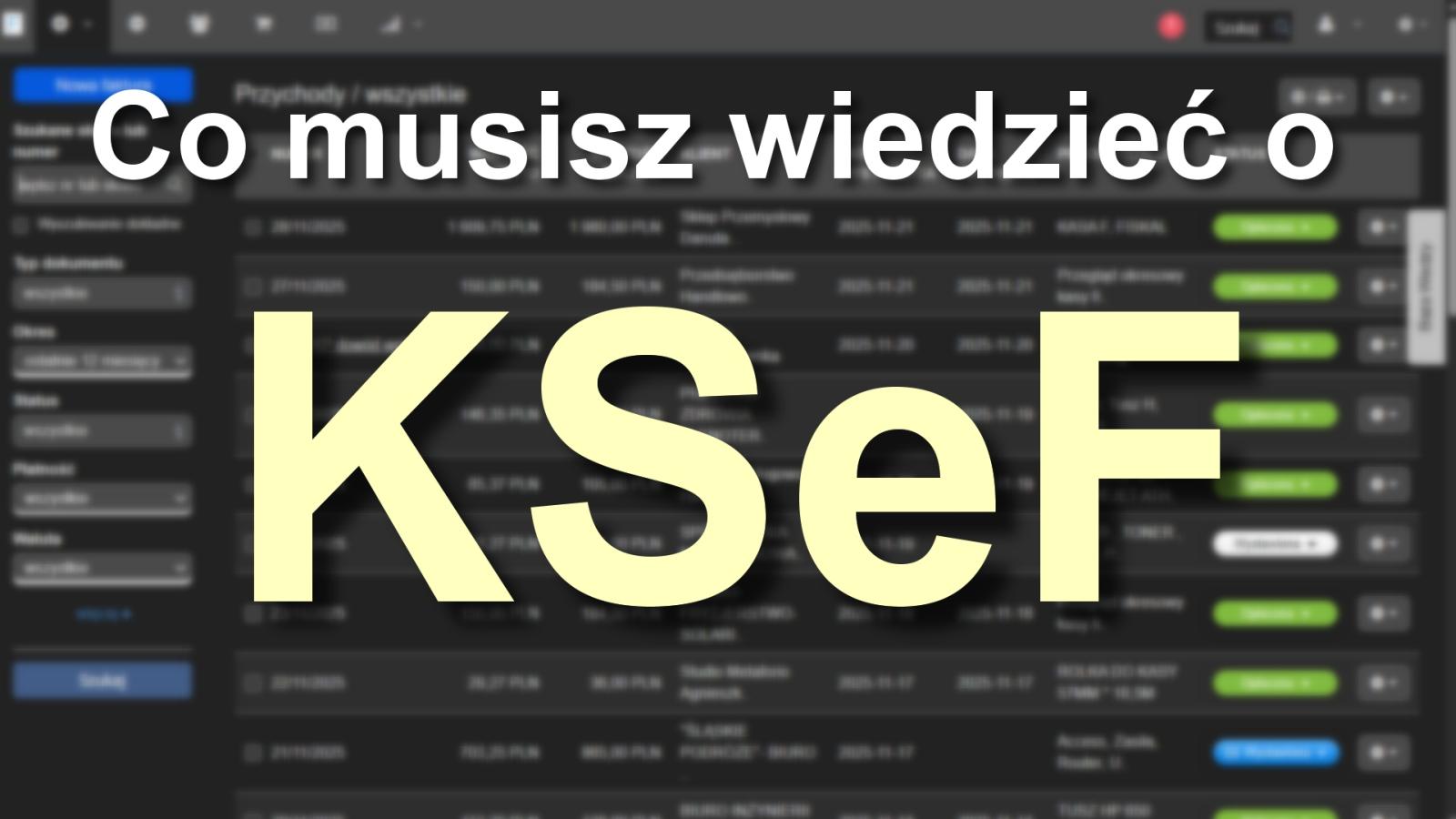 Jaki program do fakturowania Ksef?